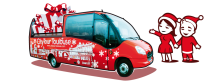 bus + personnages citytour Noël