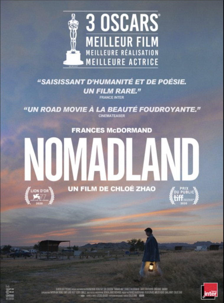affiche cinema Nomadland